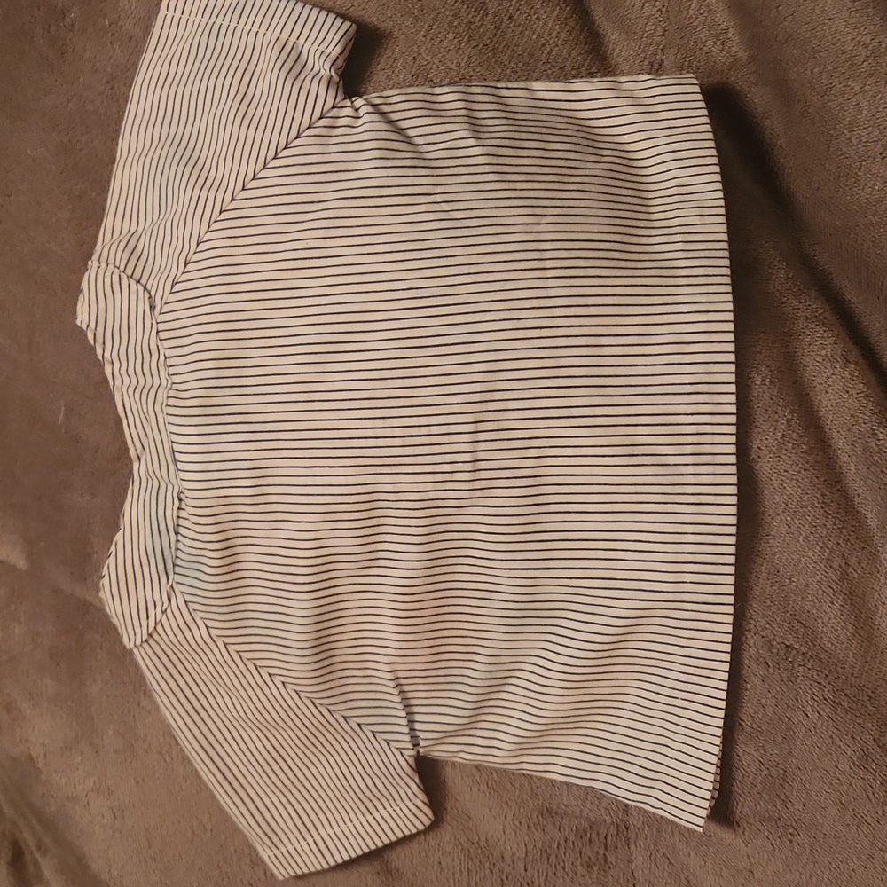 M27 Slugger baby shirt Striped with baseball player L'il Star & Red Accents - Picture 2 of 7